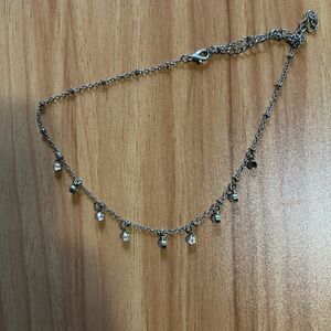 Elegant Silver Charm Necklace
